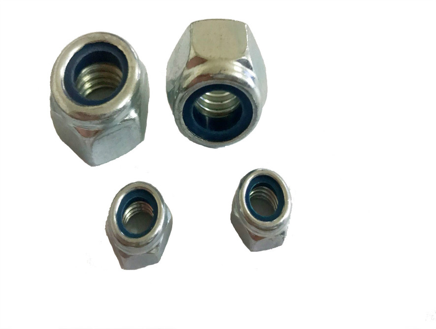 DIN985  Nylon nut		 			 		
